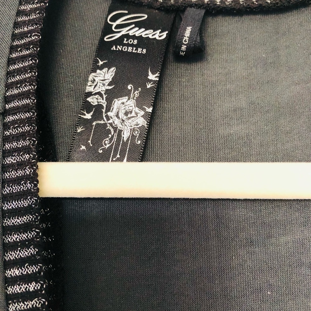Guess Black Ruffle Tank Top - Picture 4 of 7